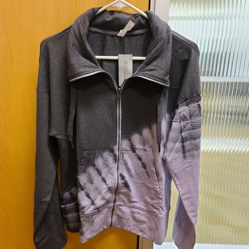 Ideology Purple Lilac Tie Dye Jacket